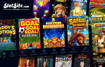 Check out SlotSite's massive game library