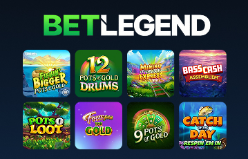 Browse the huge BetLegend game library