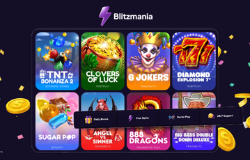 Enjoy Blitzmania's casino-style games