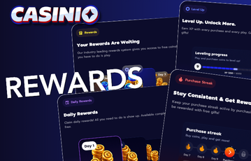 Explore Casinio’s reward offers