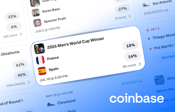 Trade sports contracts with Coinbase