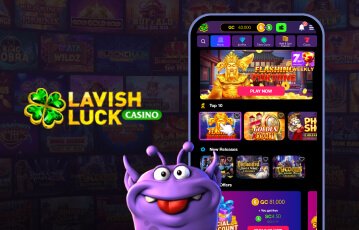 Lavish Luck's mobile slot game selection