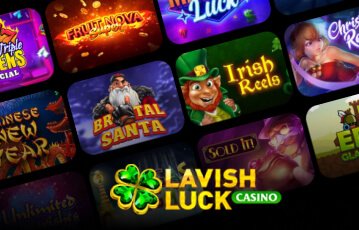 Lavish Luck’s themed slot selection