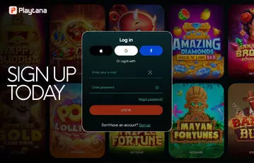 Create an account with Playtana today!