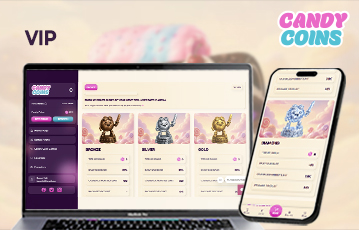 Play fun Candy Coins games on the go
