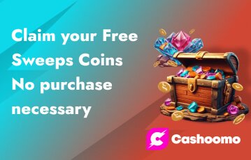 Claim Cashoomo promotions today