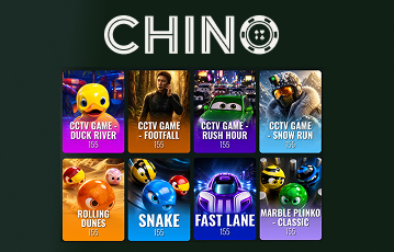 Play live games at Chino Casino