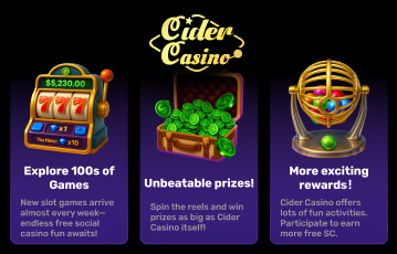 Enjoy fun promotions at Cider Casino