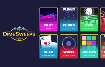 Explore DimeSweeps casino-style games