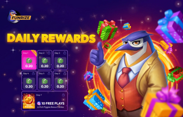 Funrize’s rewards for regular players