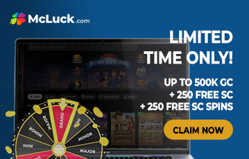 Enjoy first purchase offer on McLuck
