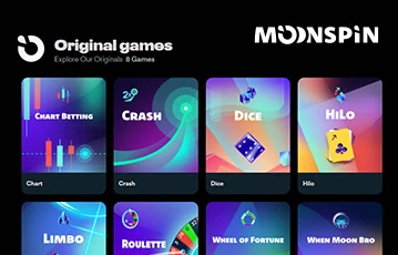 Check out the Moonspin game library