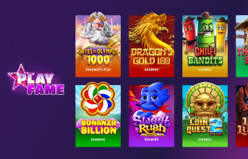 Find top casino slot games at PlayFame
