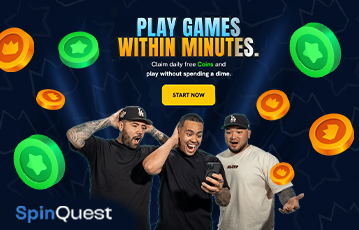Join SpinQuest and claim fun bonuses