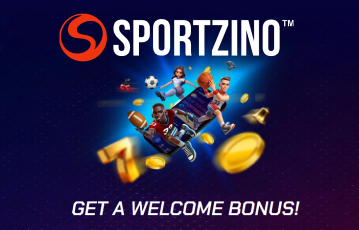 New players receive a free Sportzino welcome offer