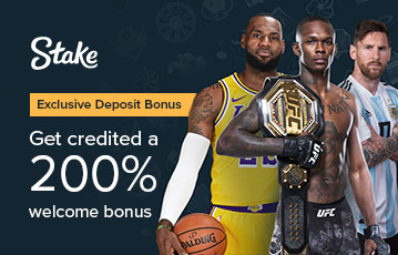 Claim the Stake.com welcome bonus