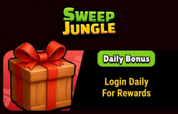 Sweep Jungle’s daily login rewards