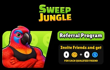 Referral rewards at Sweep Jungle