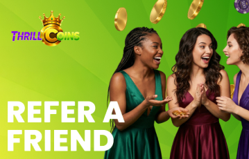Invite friends to ThrillCoins for rewards