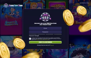 Join GameDayZone and start playing