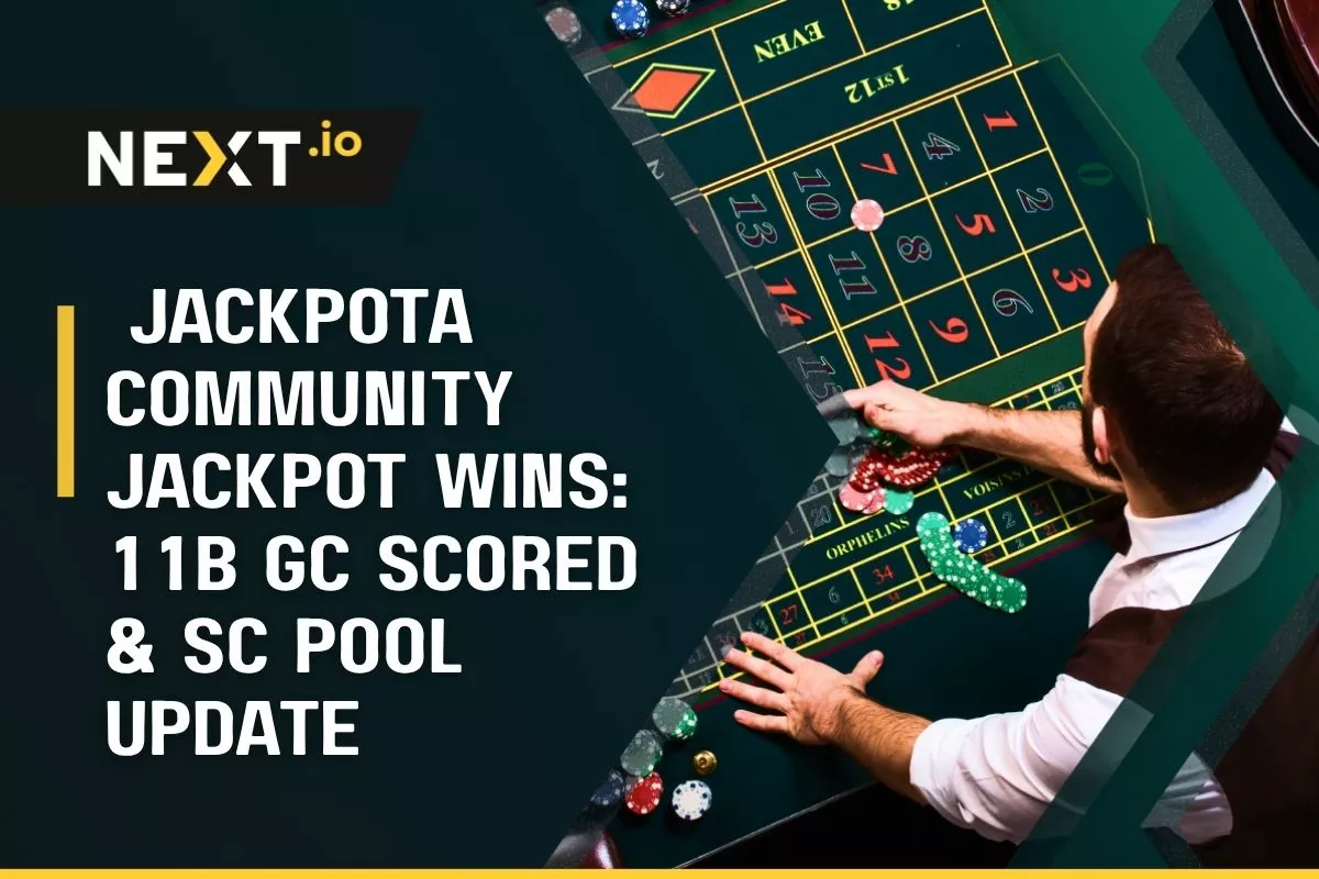 Jackpota Community Jackpot Wins: 11B GC Scored & SC Pool Update