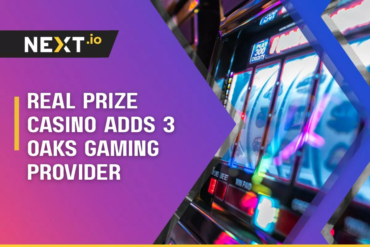 Real Prize Casino Adds 3 Oaks Gaming as New Provider