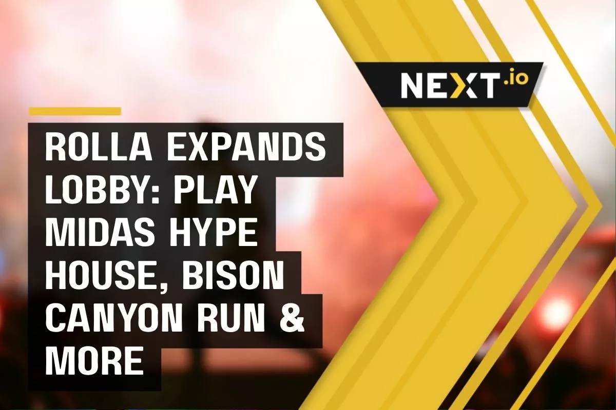 Rolla Expands Lobby: Play Midas Hype House, Bison Canyon Run & More