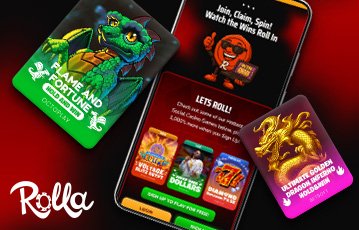 Fun mobile slots at Rolla Casino