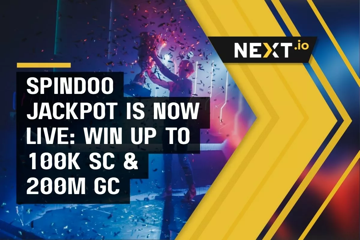 Spindoo Jackpot is Now Live: Win Up to 100K SC & 200M GC