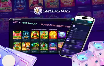 Play at Sweepstars on mobile