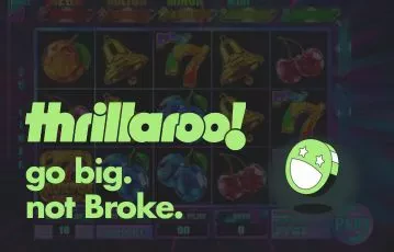 Find slots, Keno, and more at Thrillaroo