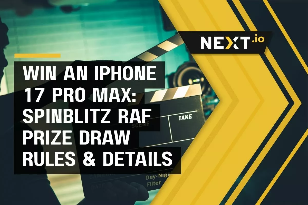 Win an iPhone 17 Pro Max: SpinBlitz RAF Prize Draw Rules & Details