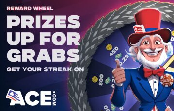 Check out the Ace daily prize wheel