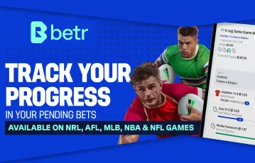 Track your live sports bets at Betr