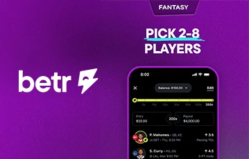 Start your fantasy sports betting journey at Betr