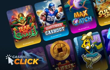 Play exciting slot games at Casino Click