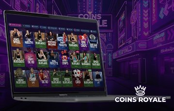 Play live-dealer favorites at Coins Royale