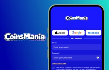 Sign up is easy with CoinsMania