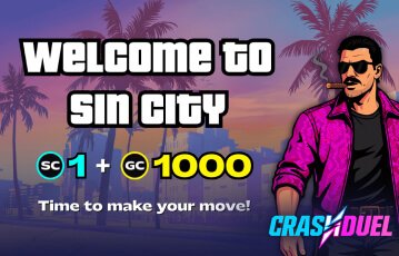 Claim the Sweeps casino sign up bonus