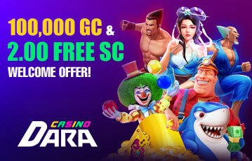 Claim your welcome bonus at Dara Casino
