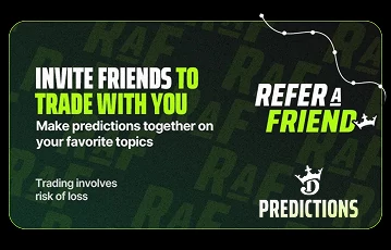 Refer a friend to predict with you