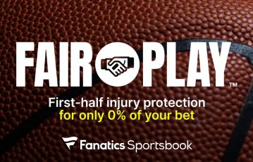 Enjoy first half injury protection for 0% of your bet