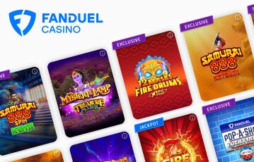 Enjoy many of the top slot games at FanDuel Casino