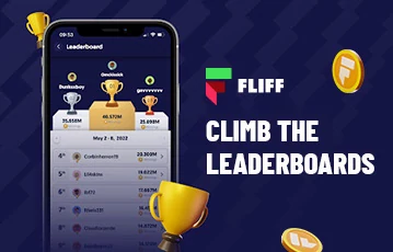 Reach the top of the Fliff leaderboard