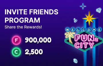 Amazing Funzcity referral bonuses