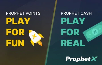 Enjoy Prophet Cash or Points at Prophet X