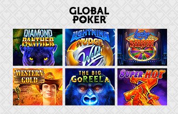 Enjoy thrilling games at Global Poker casino