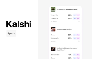 Make sports predictions at Kalshi