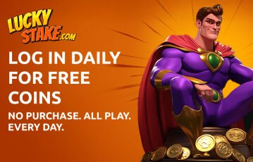 Lucky Stake Casino daily login offer