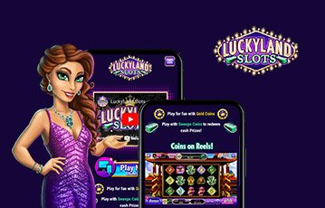 LuckyLand Slots Casino mobile view